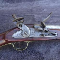Superbe tromblon de marine de 1812 à silex