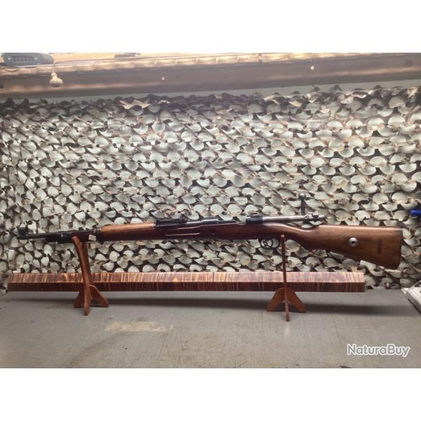 Mauser 98 Espagnol Santa Barbara avec hausse ZF41 calibre 8x57is (50506)