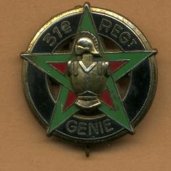 Insigne 31° RG - 31° Régiment du Génie