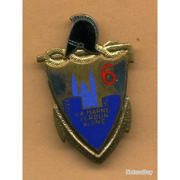 Insigne 6 RG - 6 Rgiment du Gnie