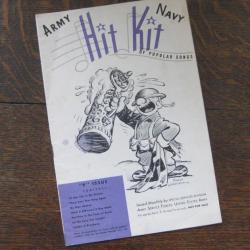 Hit Kit of popular songs - US Army - WW2