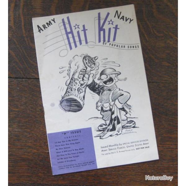 Hit Kit of popular songs - US Army - WW2