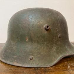 Casque allemand M17 - utilisée par les unités d'assaut de l'armée autrichienne