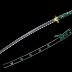 Magnifique katana japonais, forgé à la main, tranchant, pour la coupe