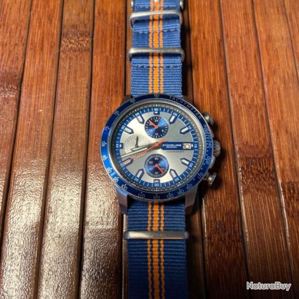 MONTRE CHRONOGRAPHE STUHRLING ORIGINAL TACHYMETRE