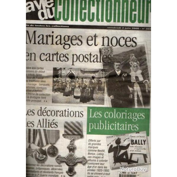 la vie du collectionneur 322juin 2000, les dcorations allis , objets vespa, coloriages,