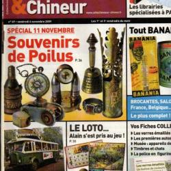 collectionneur chineur 69, souvenirs de poilus , artisanat de tranchée, banania, loto, police mdm