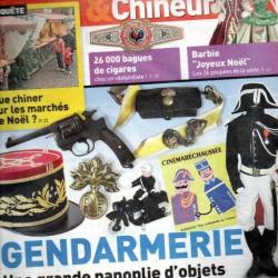 collectionneur chineur 163 2013, gendarmerie, marchés de noel, cirque, bagues cigares, barbie noel