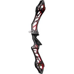 KINETIC - Poignée INVINSO-V2 DUAL COLOR 25" DROITIER (RH) ANODIZED BLACK/RED