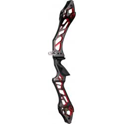 KINETIC - Poignée INVINSO-V2 DUAL COLOR 25" DROITIER (RH) ANODIZED BLACK/RED