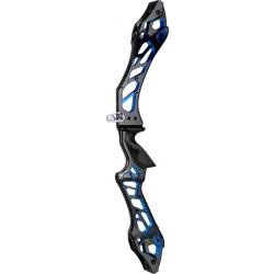 KINETIC - Poignée INVINSO-V2 DUAL COLOR 25" DROITIER (RH) ANODIZED BLACK/BLUE