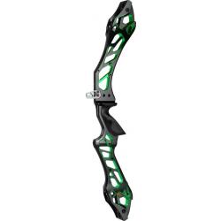 KINETIC - Poignée INVINSO-V2 DUAL COLOR 25" DROITIER (RH) ANODIZED BLACK/GREEN