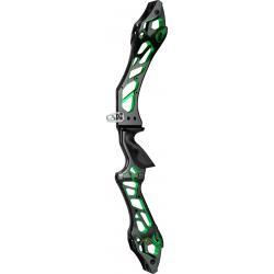 KINETIC - Poignée INVINSO-V2 DUAL COLOR 25" DROITIER (RH) ANODIZED BLACK/GREEN