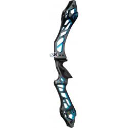 KINETIC - Poignée INVINSO-V2 DUAL COLOR 25" DROITIER (RH) ANODIZED BLACK/TURQUOISE