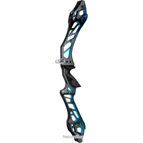 KINETIC - Poigne INVINSO-V2 DUAL COLOR25" DROITIER (RH) ANODIZED BLACK/TURQUOISE