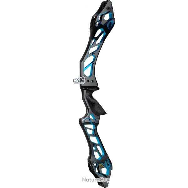 KINETIC - Poigne INVINSO-V2 DUAL COLOR25" DROITIER (RH) ANODIZED BLACK/TURQUOISE