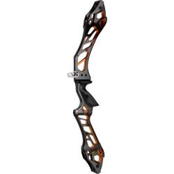 KINETIC - Poignée INVINSO-V2 DUAL COLOR 25" DROITIER (RH) ANODIZED BLACK/ORANGE