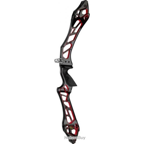 KINETIC - Poigne INVINSO-V2 DUAL COLOR27" DROITIER (RH) ANODIZED BLACK/RED