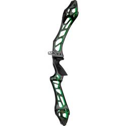 KINETIC - Poignée INVINSO-V2 DUAL COLOR 27" DROITIER (RH) ANODIZED BLACK/GREEN