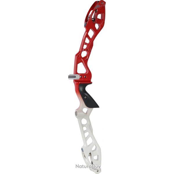 KINETIC - Poigne LANCER-V225" Deux Tons DROITIER (RH) GLOSSY WHITE-RED