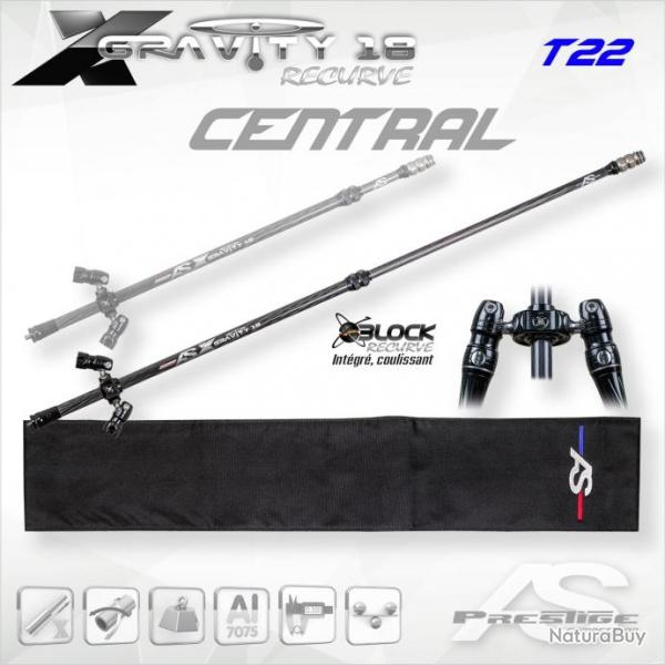 ARC SYSTEME - Central X-GRAVITY 18 Recurve 22 mm