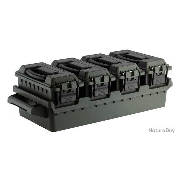 FOT - Set 4 Caisses Munition + Bac De Transport