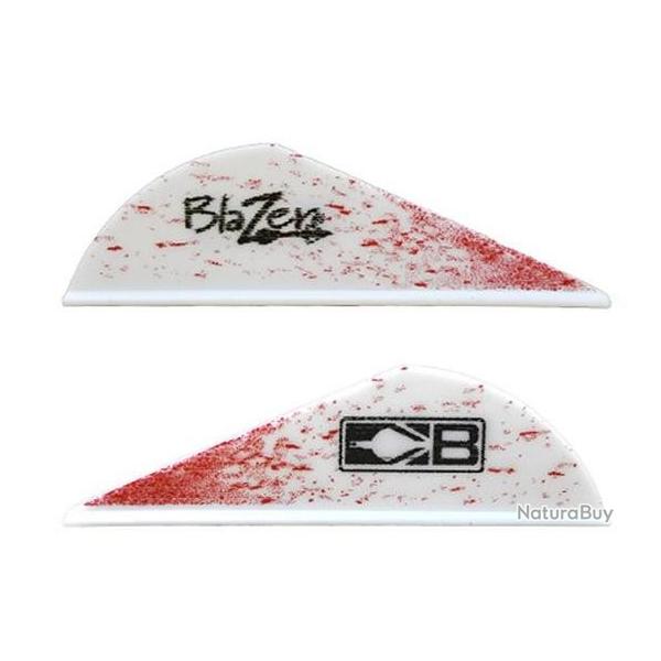 Vanes Blazer 2" - WHITE SPLATTER (par 12)