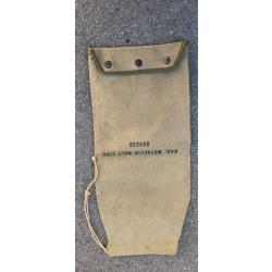 SAC EN TOILE RÉCUPERATEUR DE MAILLONS/DOUILLES BROWNING 50 - MODELE A PRESSION - US ww2