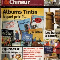 collectionneur chineur 71 la vie en caserne figurine jf, barattes à beurre, albums tintin,