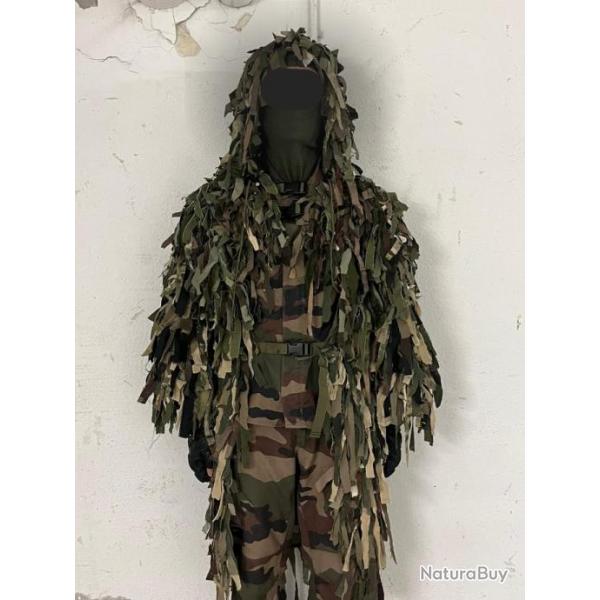 Ghillie fabrication artisanale