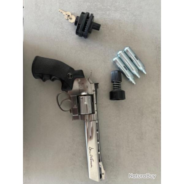 Revolver DAN WESSON Chrom 6'' ASG cal.4,5mm