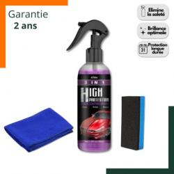 Spray nettoyant auto 3 en 1 sans rinçage - Livraison rapide - Garantie 2 ans