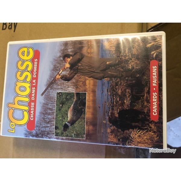 Lot K7 chasse pche divers