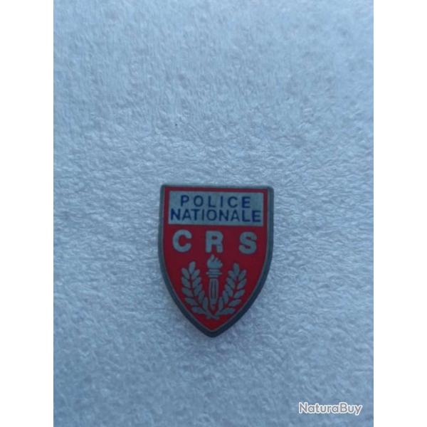 PINS POLICE NATIONALE INSIGNE CRS BLASON COMPAGNIE REPUBLICAINE DE SECURITE