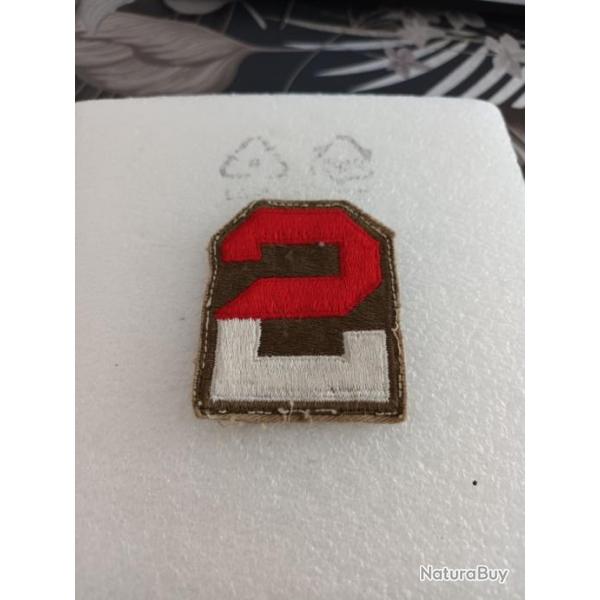 Patch armee us 2nd ARMY WW2 ORIGINAL