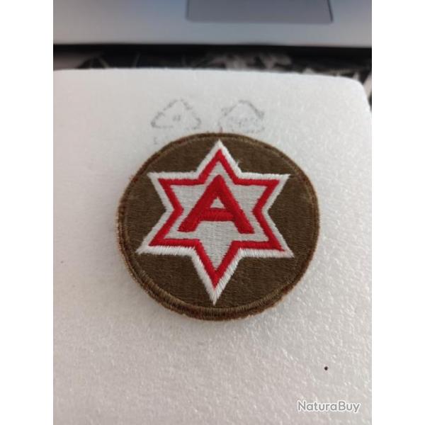 Patch armee us 6th ARMY WW2 ORIGINAL 1