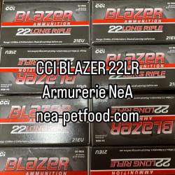 CCI 22lr Blazer Round Nose HV 40 Grains LIVRAISON OFFERTE