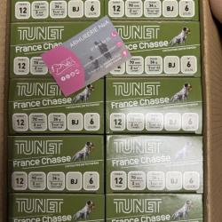 2XTunet France Chasse - 36G - Cal 12 - Plomb de 6 bourre jupe LIV GRATIS