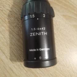 Lunette schmidt et bender zenith 1,5-6×42