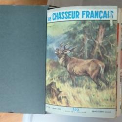 Année 1959 du chasseur français. 12 exemplaires reliés. Je possède également les années de 60 à 73.