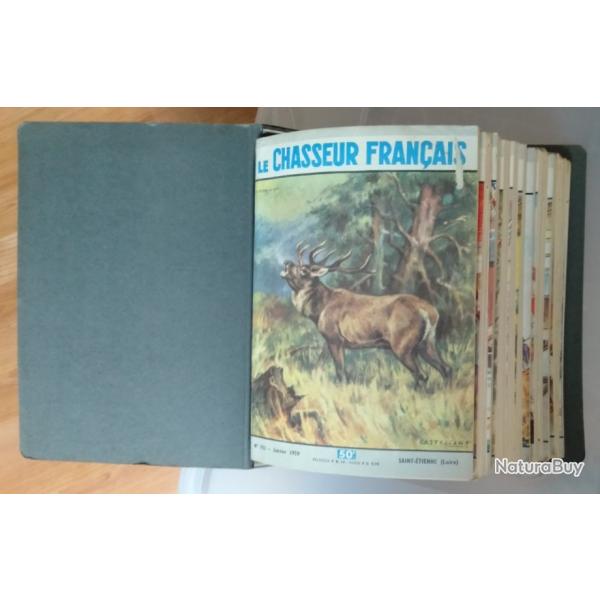 Anne 1959 du chasseur franais. 12 exemplaires relis. Je possde galement les annes de 60  73.