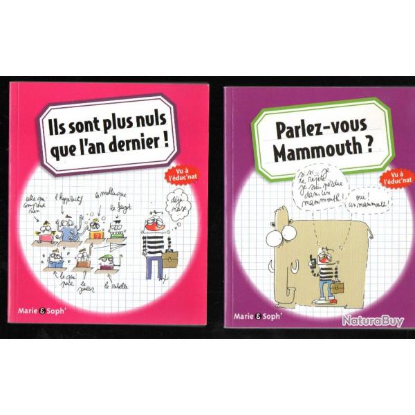 parlez-vous mammouth et ils sont plus nuls que l'an dernier de marie et soph' vu  l'duc'nat