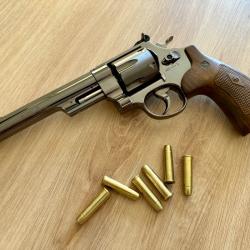 Revolver 4.5mm (Billes) SMITH & WESSON M29 6.5" FULL METAL CO2 POLISHED AND BLUED (Bleui) UMAREX