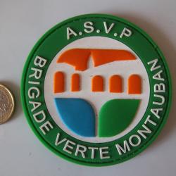 écusson Agent surveillance voie publique brigade Montauban Tarn-et-Garonne