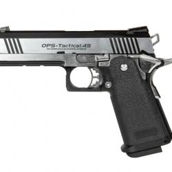 REPLIQUE HI-CAPA OPS TACTICAL 45 GREEN GAS BLOWBACK - TOKYO MARUI