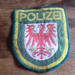 patch écusson polizei brandebourg