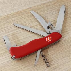 Victorinox couteau suisse Fireman Liner lock logo rouge collector