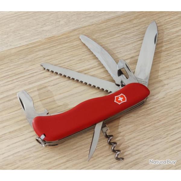 Victorinox couteau suisse Fireman Liner lock logo rouge collector