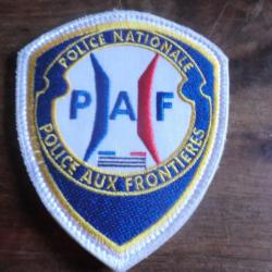 insigne écusson  brodée patch  P.A.F