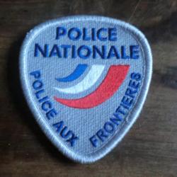 insigne brodée  patch  Police nationale aux frontieres